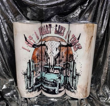 Truck RTS Finished Tumblers/Sublimation Transfers