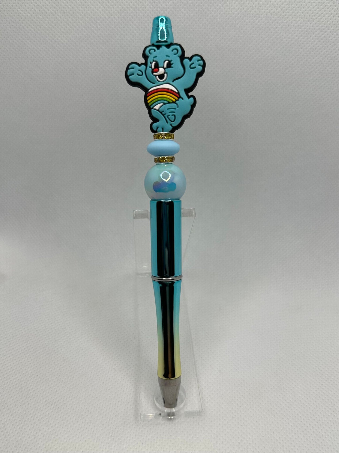 Care Bear Blue Custom Pens