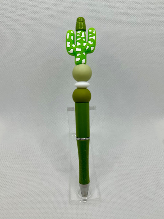 Green Cactus Custom Pens