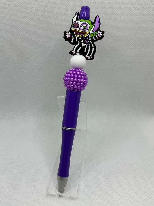 Beetle Juice Stitch Custom Pens