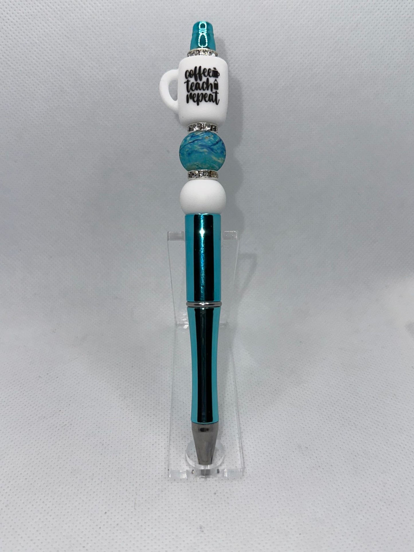 Coffee Teach Repeat Custom Pens