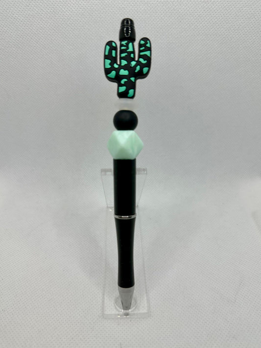 Green Cactus Custom Pens