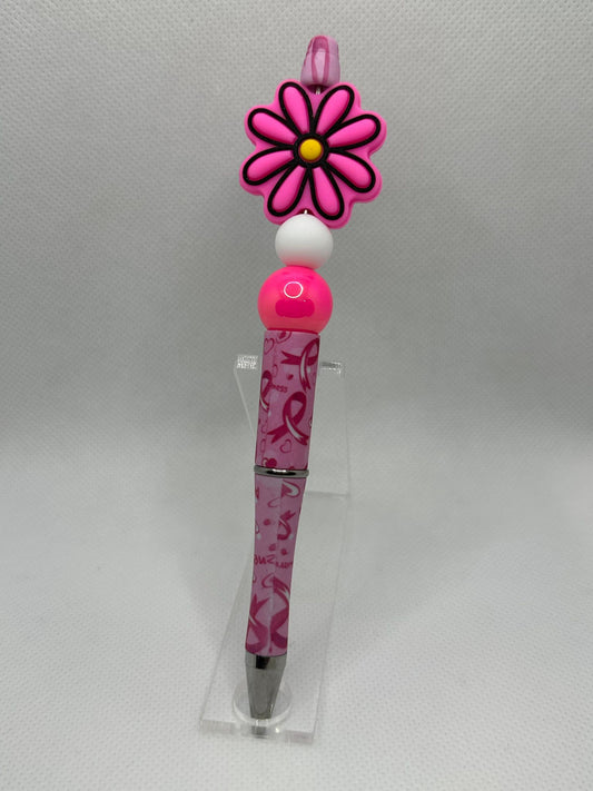 Pink Flower Custom Pens