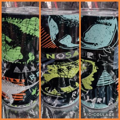 Dino RTS Finished Tumblers/Sublimation Transfers