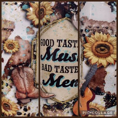 Good Taste Music RTS Finished Tumblers/Sublimation Transfers