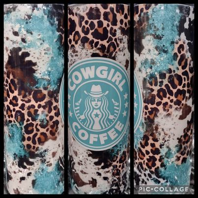Country Girl Coffee RTS Finished Tumblers/Sublimation Transfers