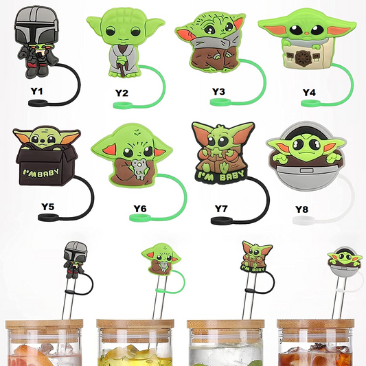 Yo-da Straw Toppers